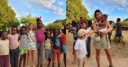 Vedeta a descoperit în Africa o realitate mai puțin fericită