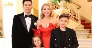 Elena Gheorghe și Cornel Ene au o familie frumoasă