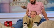 Băiețelul lui Dani Oțil nu a lipsit de pe platourile emisiunii pe care o prezintă tatăl său