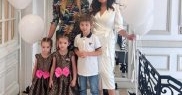 Valentina Pelinel a participat la primul eveniment monden alături de toți cei trei copii