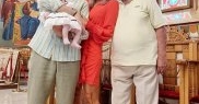 Anca Țurcașiu este cea mai mândră bunică: „Dragoste pură. Azi, micuța Zoe a fost creștinată! Să ne fie norocoasă, fericită și sănătoasă! Suntem foarte fericiți!”