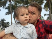 Codin Maticiuc și-a sărbătorit fetița cea mare, Smaranda. Actorul este împreună cu Ana Pandeli și mai au o fetiță, Ilinca