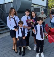 Cum au arătat copiii Ancăi Serea în prima zi de școală? Ava, Moise, Leah și Noah au pășit într-un nou an școlar