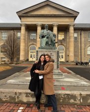 Violeta Bănică, prima onomastică departe de mama ei. Tânăra este plecată la studii peste hotare