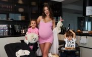Emily Burghelea a devenit mamă pentru a treia oară. Amadea și Damian au un partener de joacă!