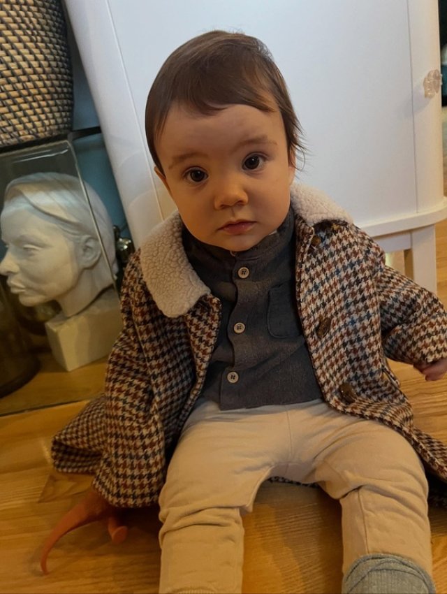 Fiul Ancăi Dinicu a împlinit un an de viață. Ce a ales Răducu de pe masă la tăierea moțului?