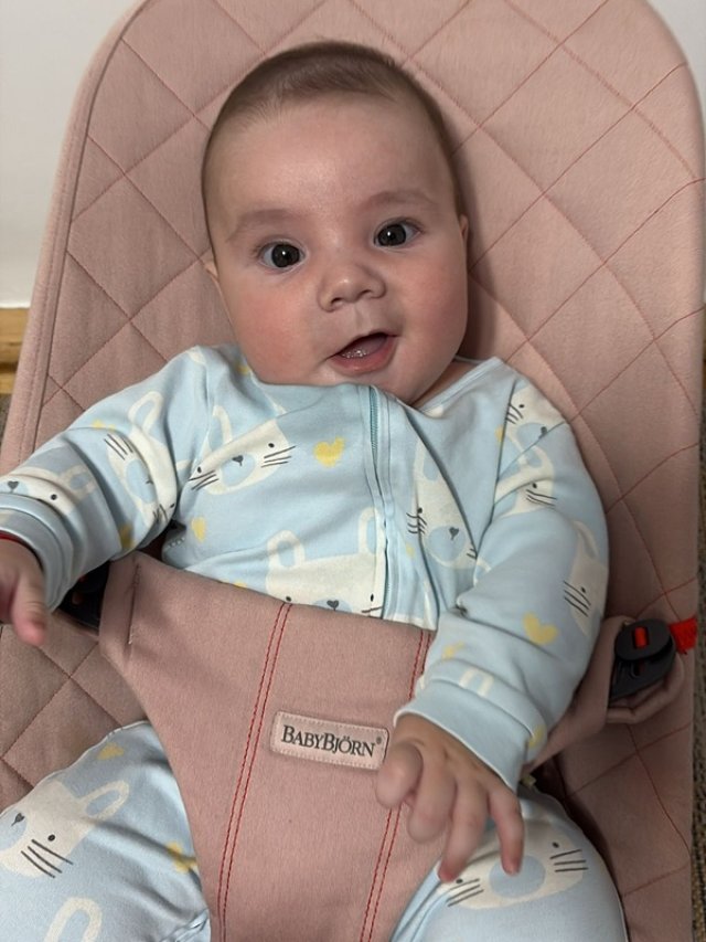 Fiul Ancăi Dinicu și a lui Georgian Păun a împlinit un an de viață.