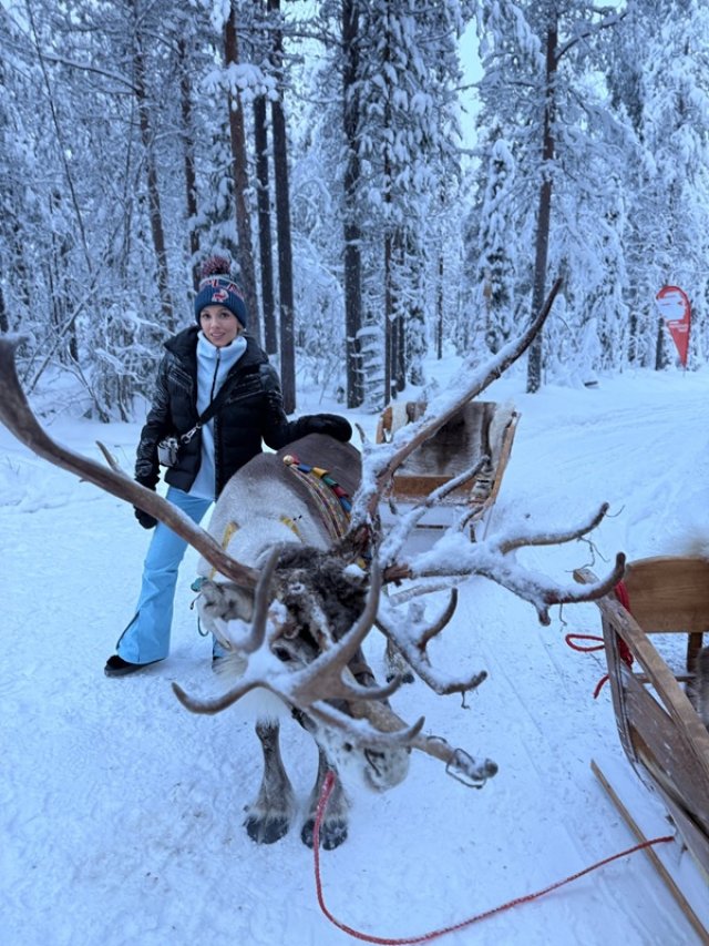 Andreea Ibacka și Cabral, vacanță superbă cu copiii în țara lui Moș Crăciun, Laponia