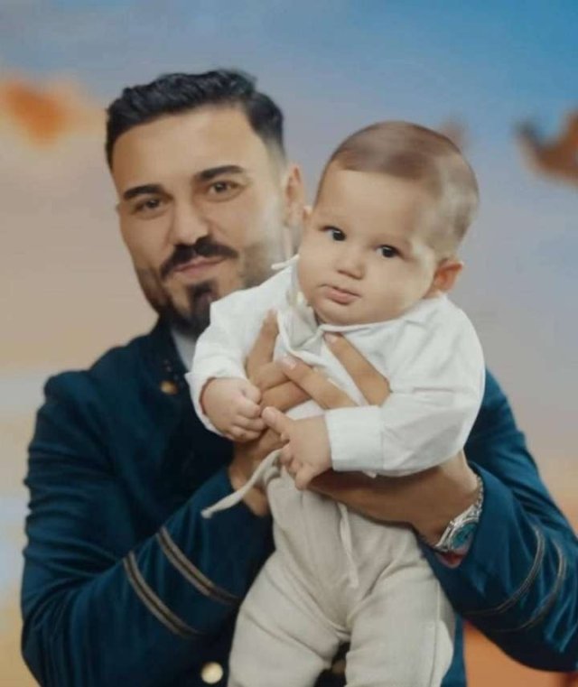 Imaginea care a topit internetul. Băiețelul lui Jador a împlinit 7 luni. Artistul e în culmea fericirii