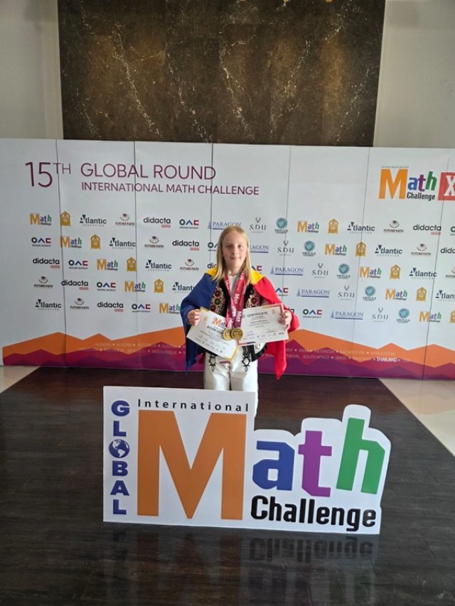 Eduard, geniu matematician din Caracal la numai 10 ani! În iulie 2025, Eduard a câștigat primul loc la Olimpiada Internațională de Matematică „