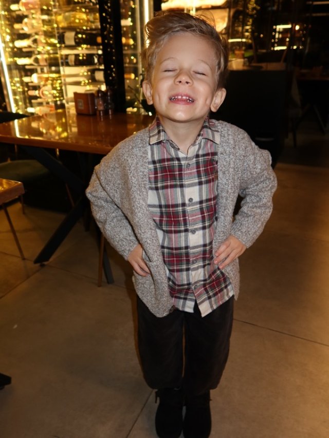 Ce mare și frumos a crescut Tiago, fiul Gabrielei și lui Dani Oțil. A venit pe lume în 2021