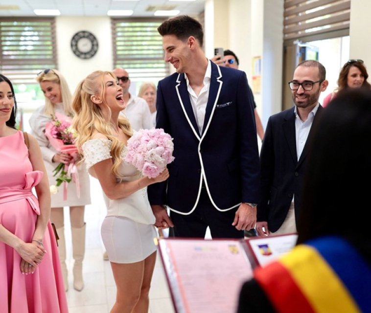 Andreea Bălan și Victor Cornea s-au căsătorit în mare secret și au postat