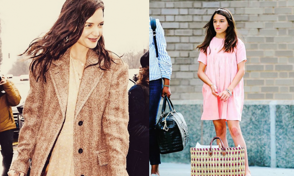 10. Katie Holmes și Suri Cruise