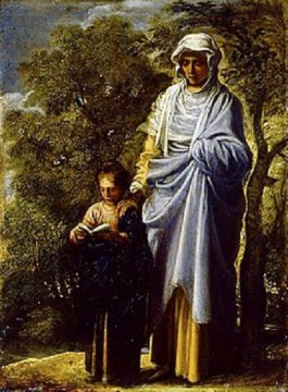 Fecioara Maria și mama sa, Sfânta Ana