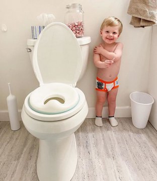 Copilul are nevoie de un capac de toaletă special pentru el