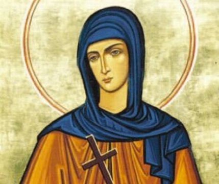 Sfânta Teodora s-a născut în secolul al XVII-lea, în Moldova