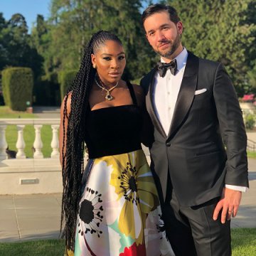 Serena Williams este căsătorită cu antreprenorul american Alexis Ohanian