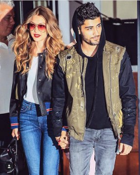 Gigi Hadid şi Zayn Malik formează un cuplu din anul 2015