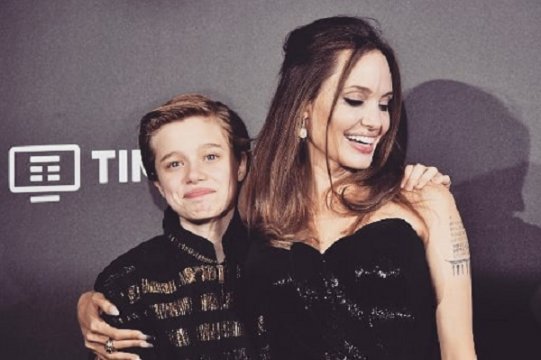 Angelina Jolie a menţionat că Shiloh a inspirat-o pentru cel mai recent film în care joacă