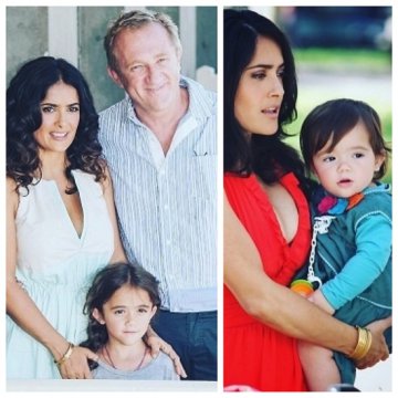 Salma Hayek şi soţul ei, François-Henri Pinault, au devenit părinţi în anul 2007