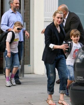 Kate Winslet a vorbit despre preocuparea pentru actorie a celor doi copii mai mari
