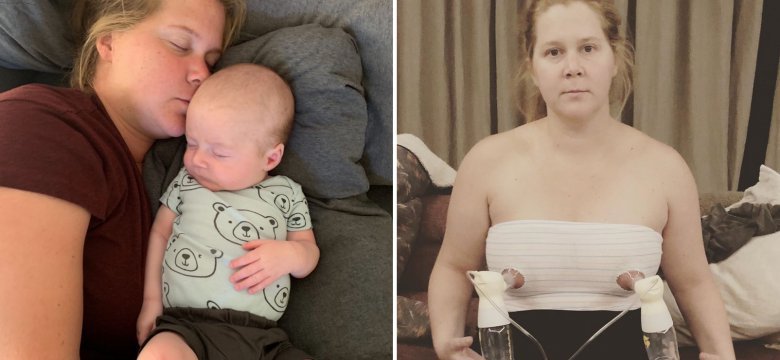 Amy Schumer despre cât de greu i-a fost să alăpteze