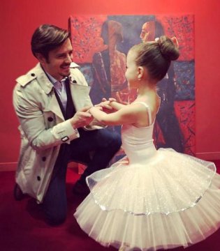 Fiica sa cea mare este pasionată de balet