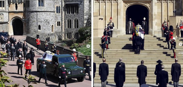 Ceremonia regală a funeraliilor Prințului Philip au avut loc la Capela St. George's