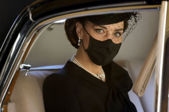 Cum a apărut Kate Middleton la funeraliile Prințului Phlip. Detaliul care a atras atenția întregii lumi