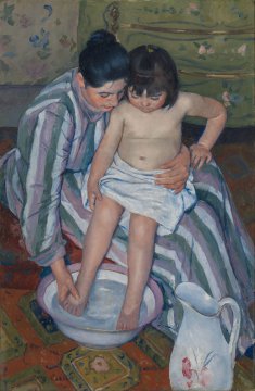 Mary Cassatt, Baia Copilului, 1893