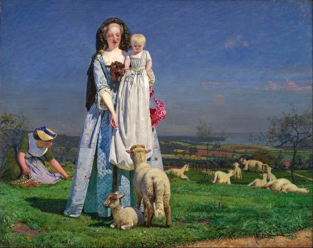 Ford Madox Brown, Pretty Baa Lambs, 1851