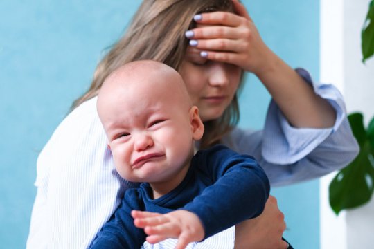 Bebelușul tău a plâns mai intens ca de obicei