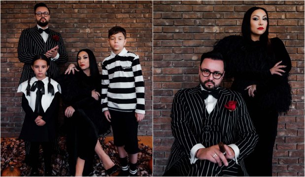 Cum s-au costumat Andra, Catalin Măruță și copiii lor de Halloween. Imaginile au strâns zeci de mii de like-uri