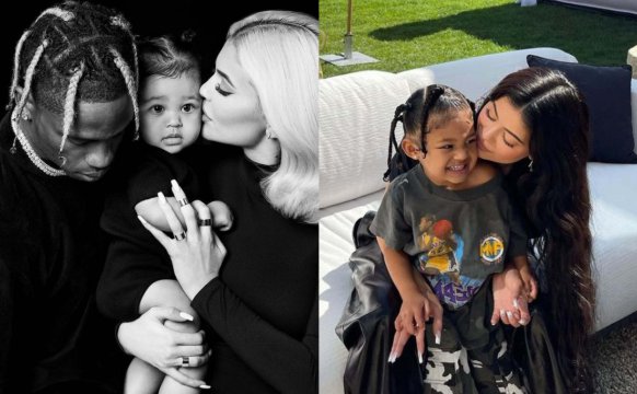 Kylie și Travis mai au o fetiță de 4 ani, Stormi Webster