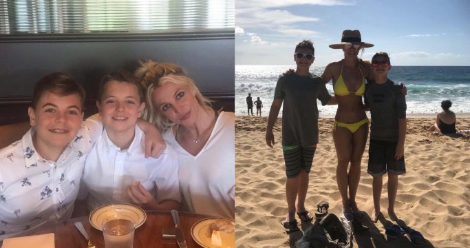 Britney mai are 2 copii, pe care o bună perioadă de timp nu a avut voie să îi vadă