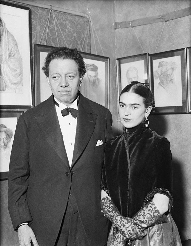 Diego Rivera și Frida Kahlo