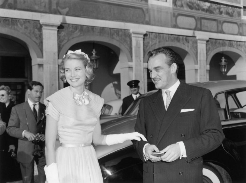 Grace Kelly și Rainier al III-lea de Monaco