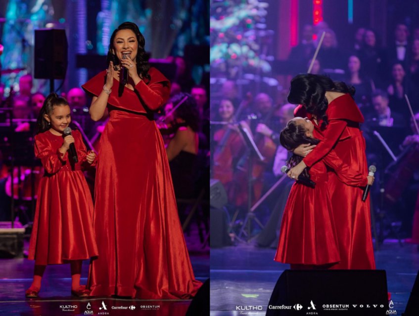 Eva Măruță a cântat cu mama sa, pe scena Operei Naționale din București