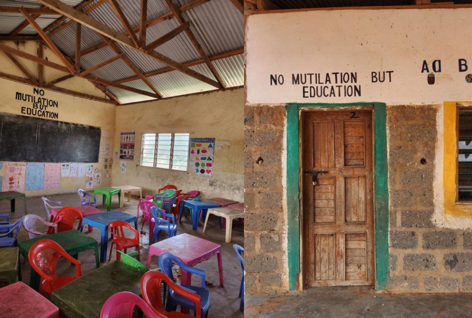 Cum arată școală la care învață copiii orfani din Kenya