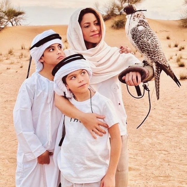 Sasha Piqué Mebarak, fiul cel mic al Shakirei, are 8 ani