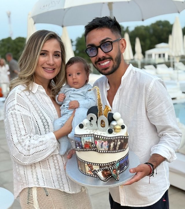 Claudia Puican și Armin Nicoară au ajuns la spital cu bebelușul lor