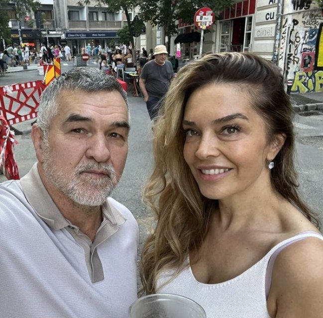 Monica și Leonard Doroftei, îndrăgostiți iremediabil de nepotul lor.