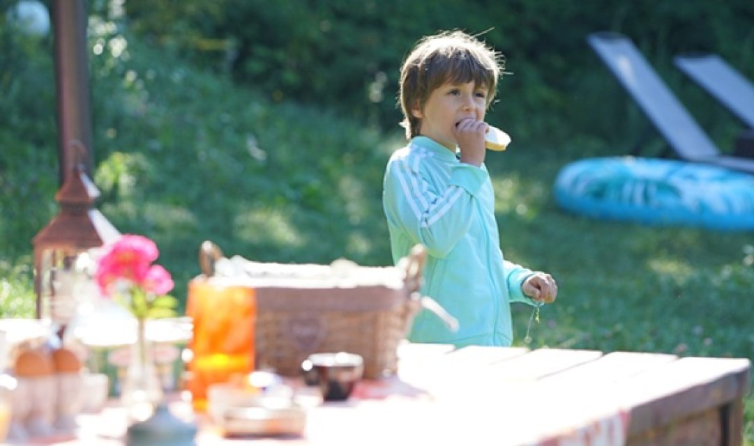 Fiul lui Christian Sabbagh a împlinit 7 ani. Toată familia i-a fost alături.