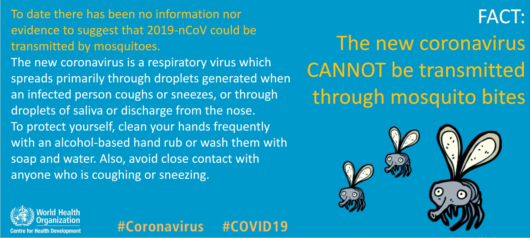 coronavirus tantari OMS