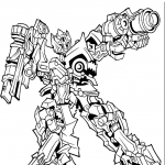 Transformers robot cu arma