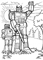 Desene De Colorat Transformers Planse Si Imagini De Colorat