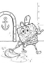 Spongebob la munca