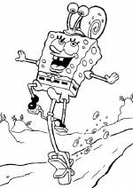 Desene De Colorat Spongebob Planse Si Imagini De Colorat