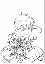 33+ Planse De Colorat Extraterestri Ben 10 Background