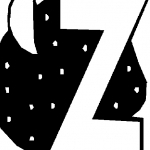 Desen de colorat litera Z